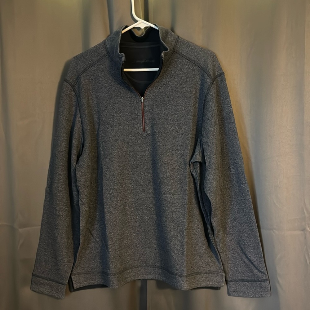 Lightweight Men’s reversible Tommy Bahama Quarter Zip